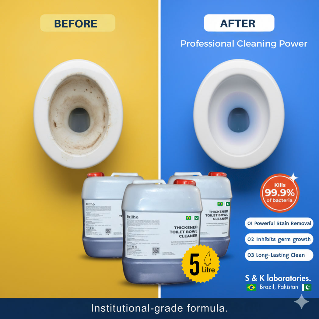 Brilho Thickened Toilet Bowl Cleaner 5 Litre Gallon - Image 2