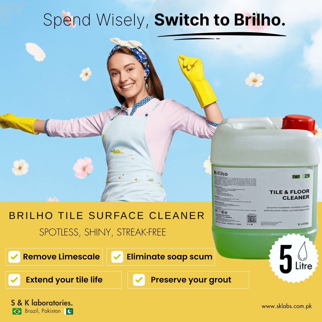 Brilho Tile & Floor Cleaner 5 Litre Gallon - Image 5