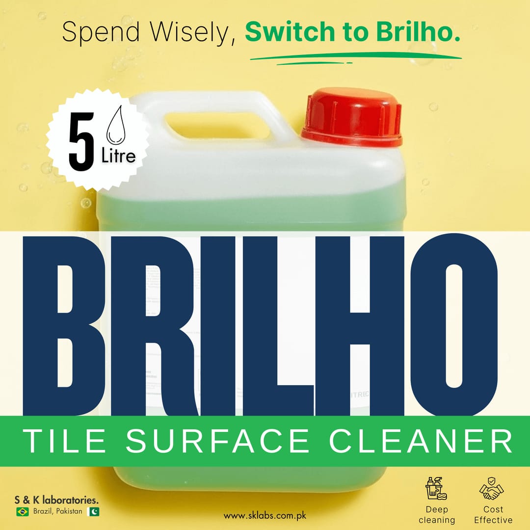Brilho Tile & Floor Cleaner 5 Litre Gallon - Image 6