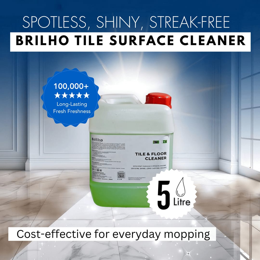 Brilho Tile & Floor Cleaner 5 Litre Gallon - Image 3