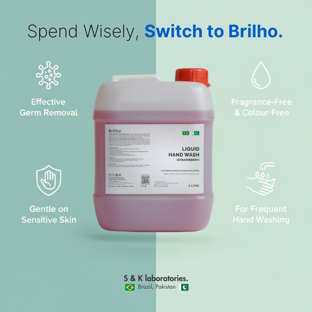 Brilho Liquid Hand Wash (Strawberry) - Image 3